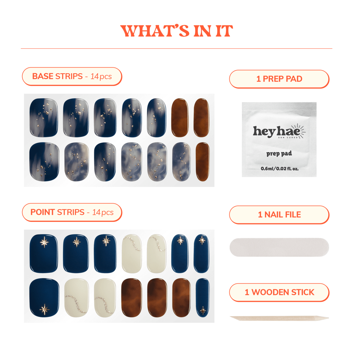 Hey, Dreaming of You - Heyhae - sun sured gel nail stickers