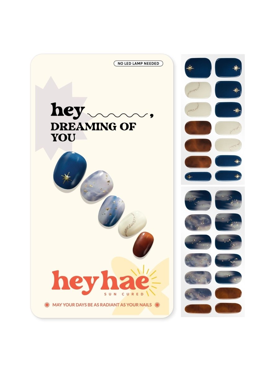 Hey, Dreaming of You - Heyhae - sun sured gel nail stickers