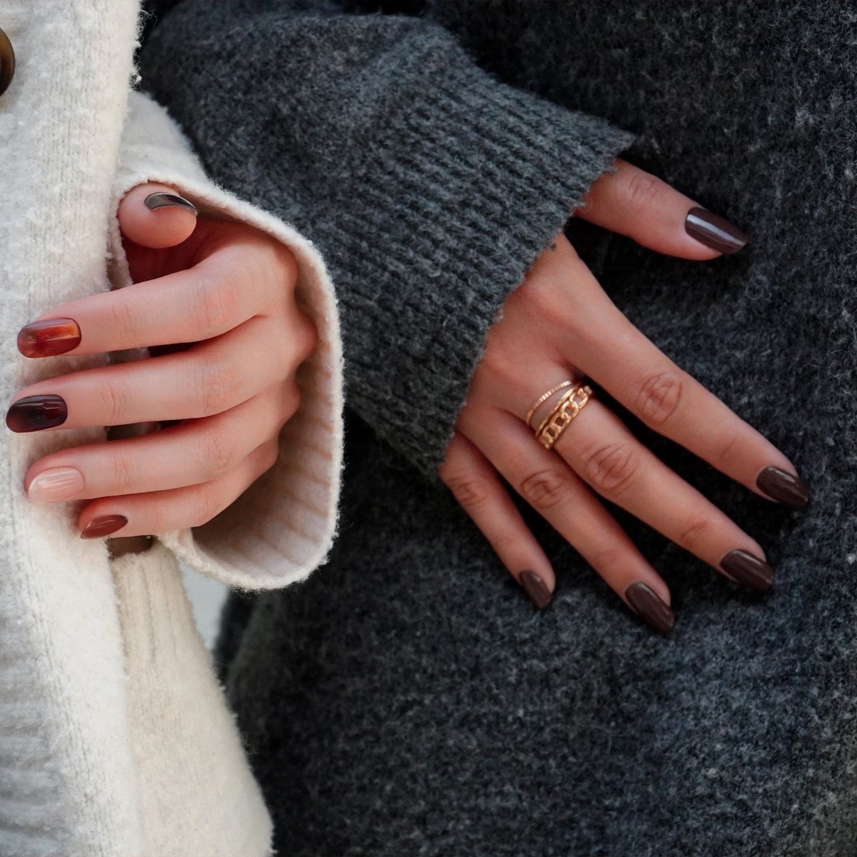Hey, Espresso Yourself - Heyhae - sun sured gel nail stickers