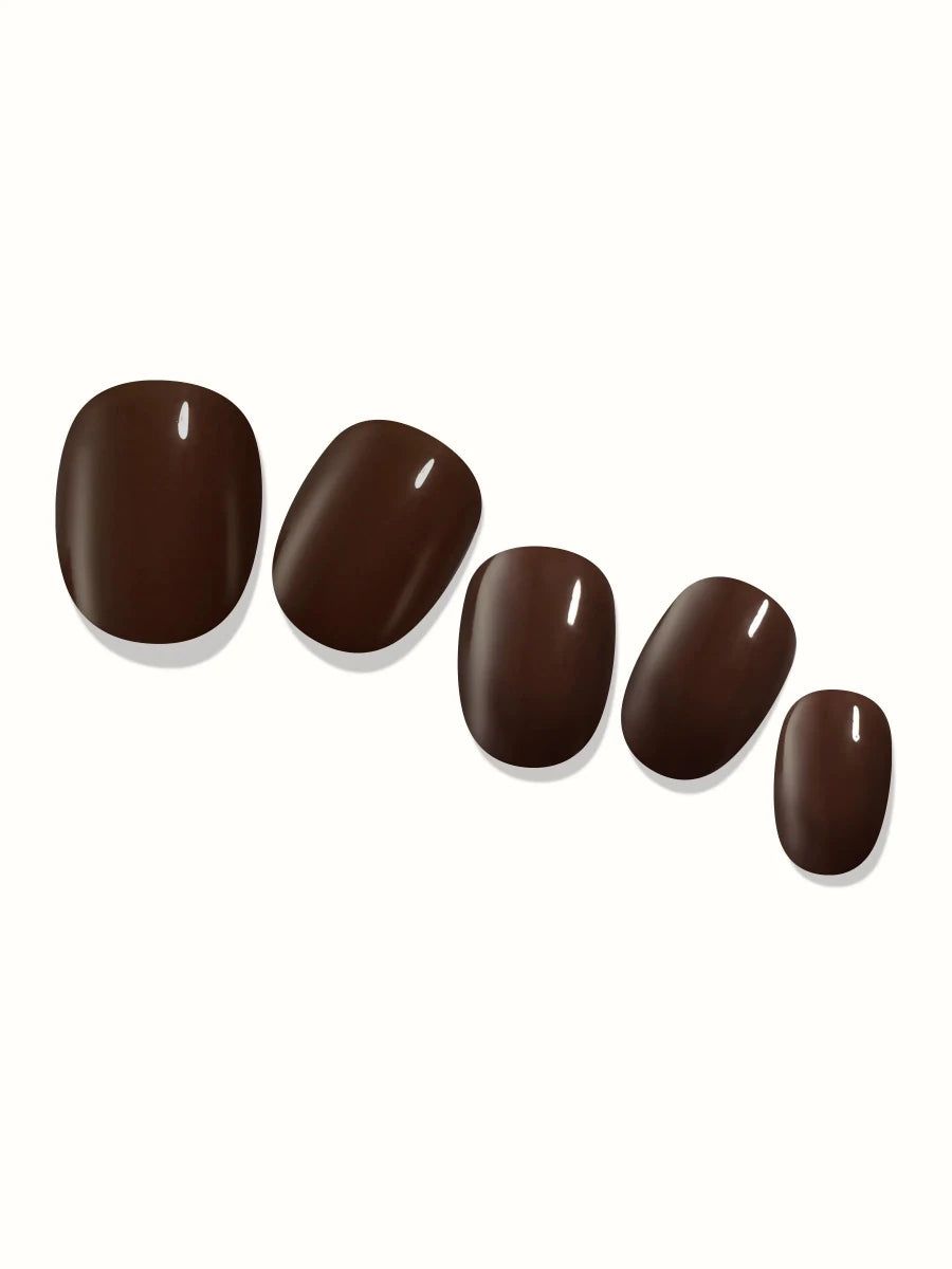 Hey, Espresso Yourself - Heyhae - sun sured gel nail stickers