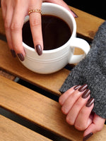 Hey, Espresso Yourself - Heyhae - sun sured gel nail stickers