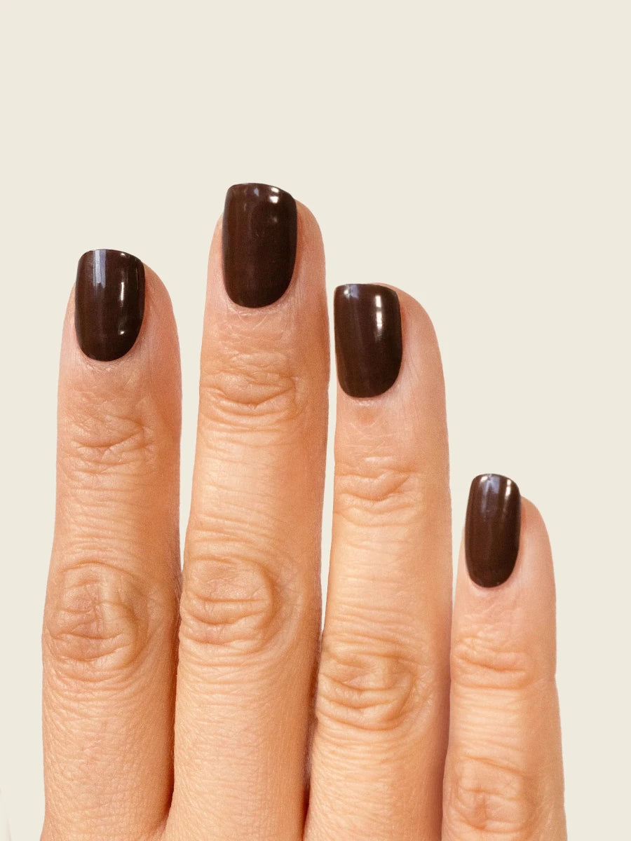 Hey, Espresso Yourself - Heyhae - sun sured gel nail stickers