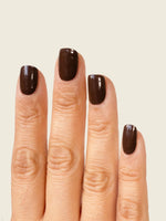 Hey, Espresso Yourself - Heyhae - sun sured gel nail stickers