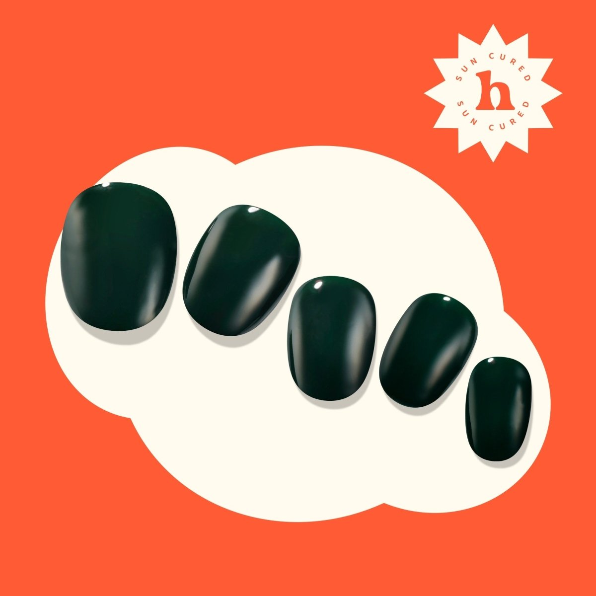 Hey, Evergreen Babe - Heyhae - sun sured gel nail stickers
