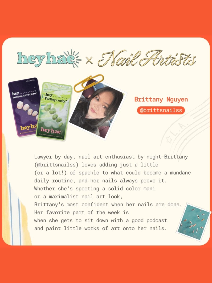 Hey, Feeling Lucky? - Heyhae - sun sured gel nail stickers