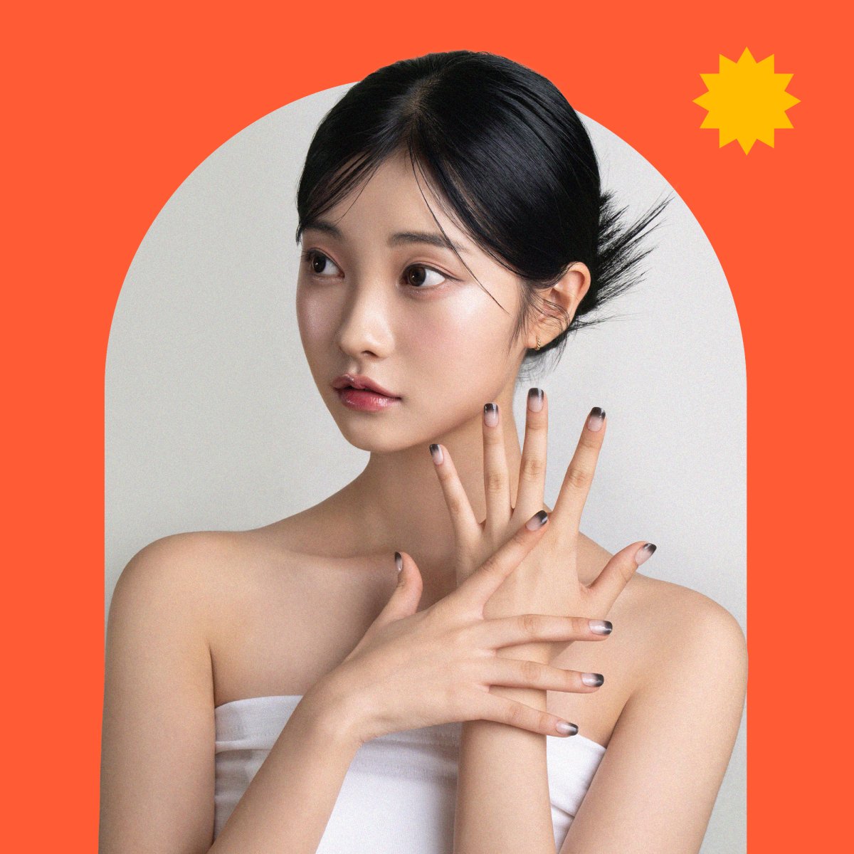 Hey, Flash On Please - Heyhae - sun sured gel nail stickers