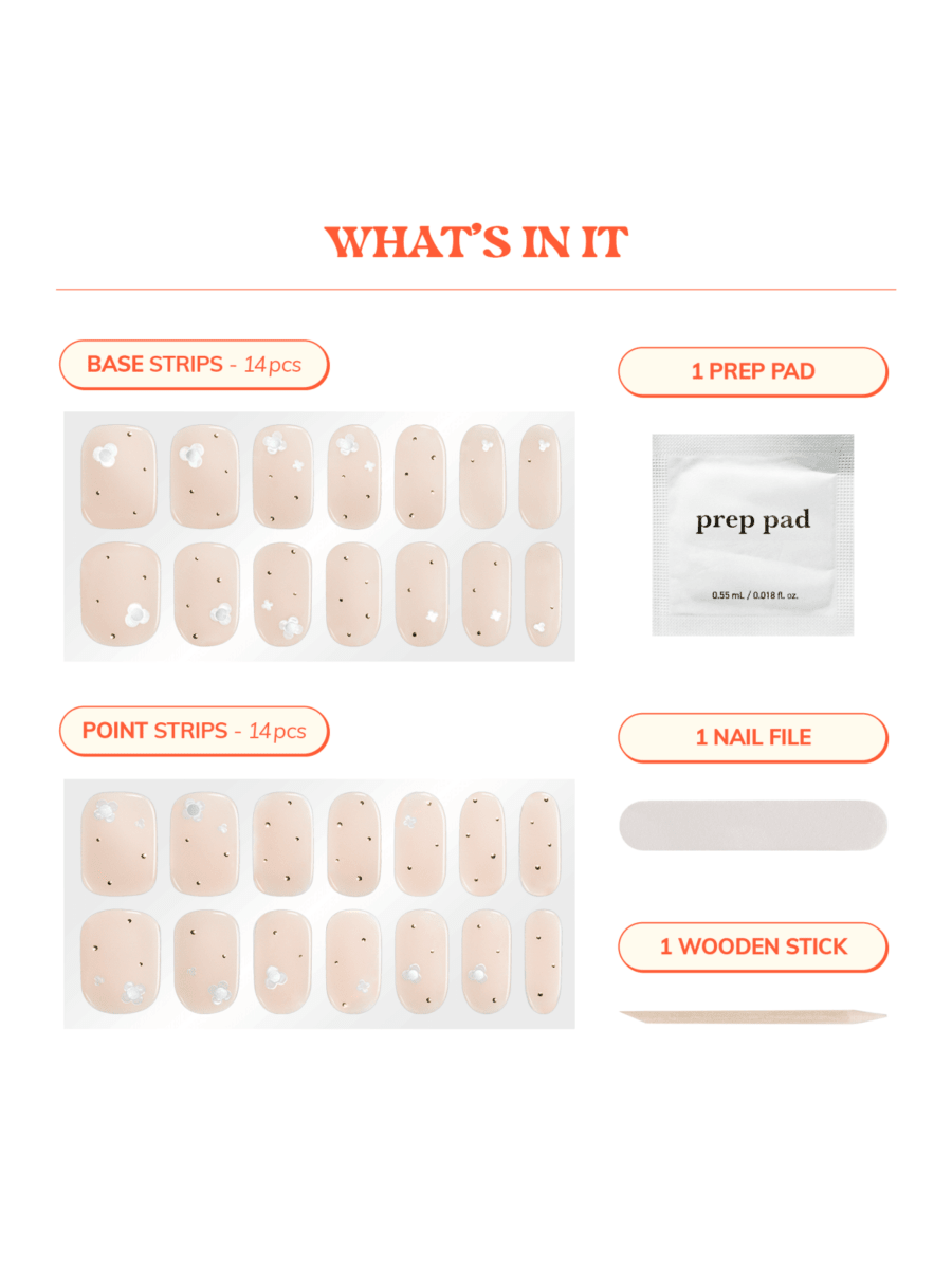 Hey, Freshly Picked - Heyhae - sun sured gel nail stickers