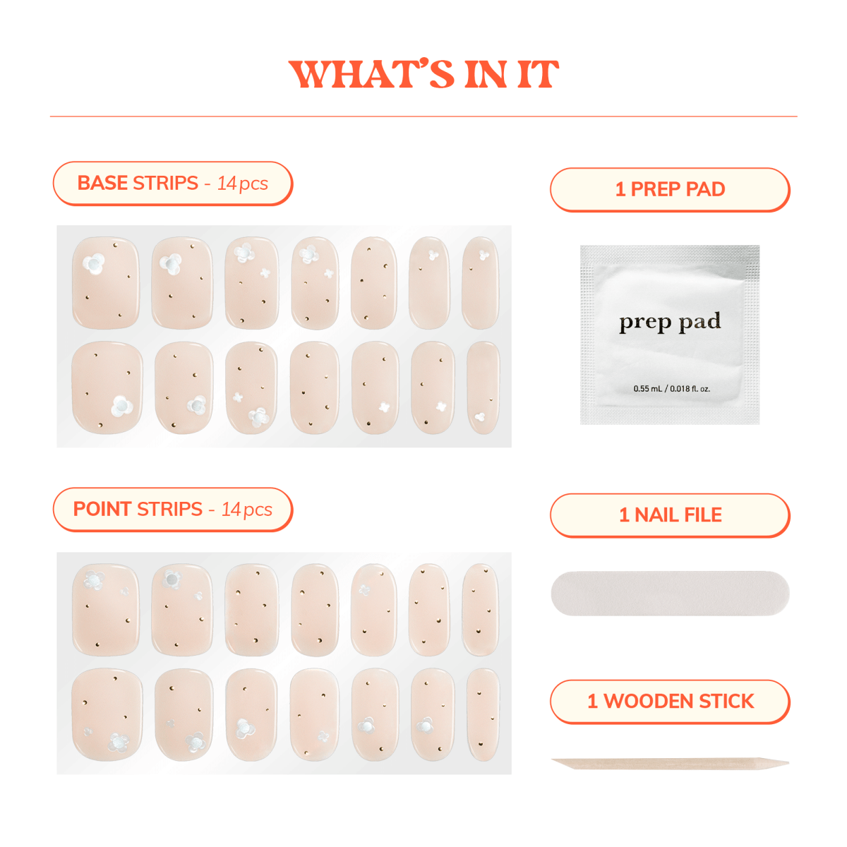 Hey, Freshly Picked - Heyhae - sun sured gel nail stickers
