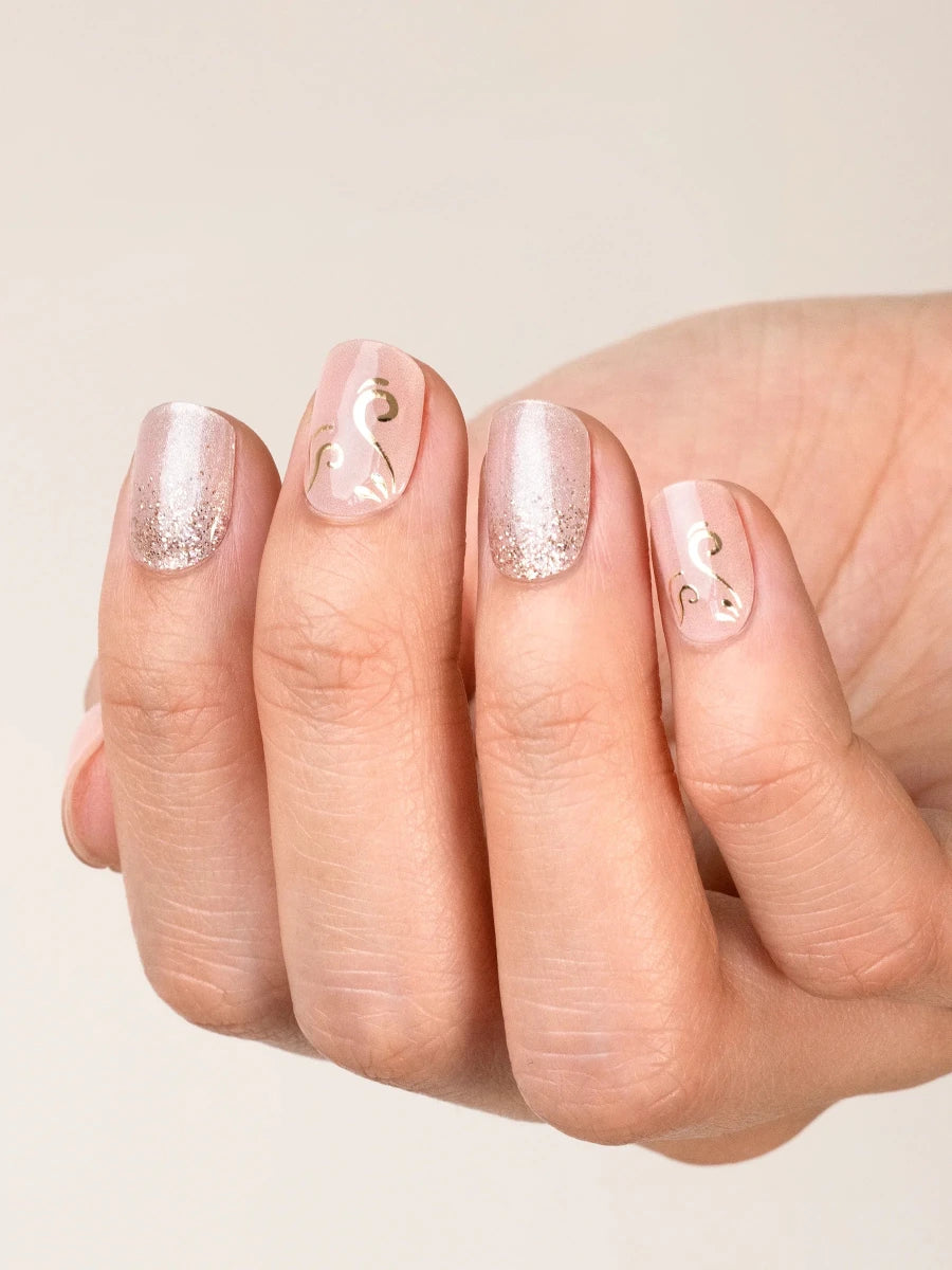 Hey, Golden Goddess - Heyhae - sun sured gel nail stickers