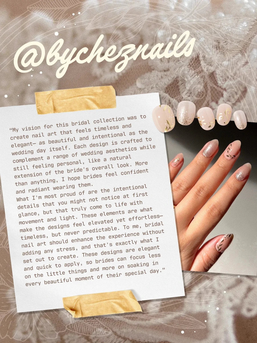 Hey, Golden Goddess - Heyhae - sun sured gel nail stickers