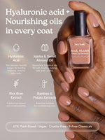 Hey, Golden Sand Nail Gloss - Heyhae - sun sured gel nail stickers
