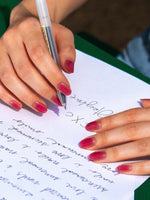 Hey, Grape Escape - Heyhae - sun sured gel nail stickers