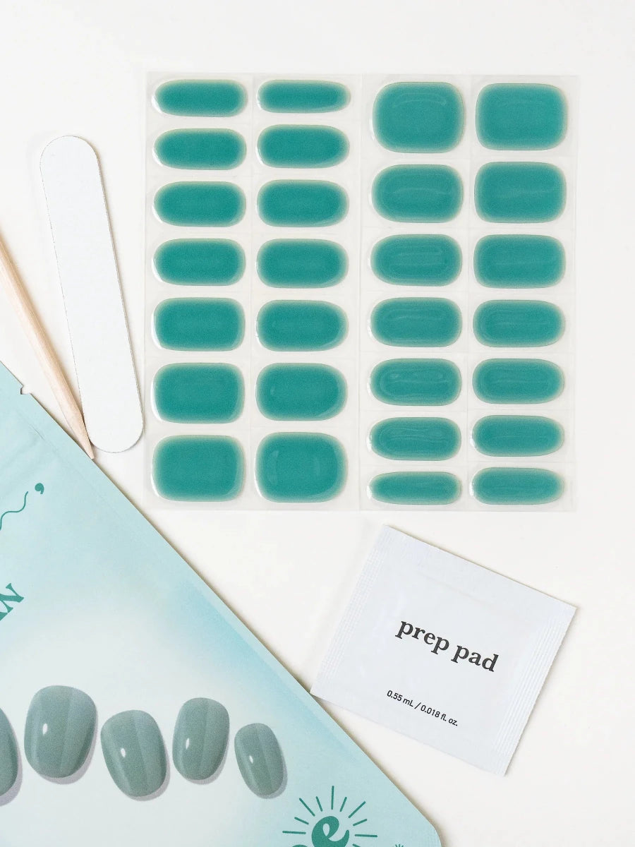 Hey, Heart by the Ocean - Heyhae - sun sured gel nail stickers