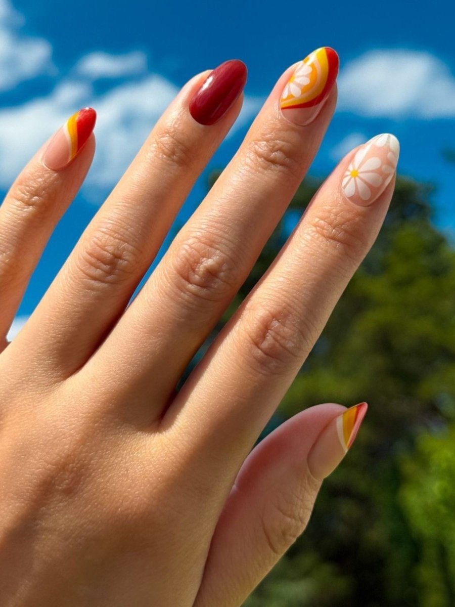 Hey, Here Comes The Sun - Heyhae - sun sured gel nail stickers