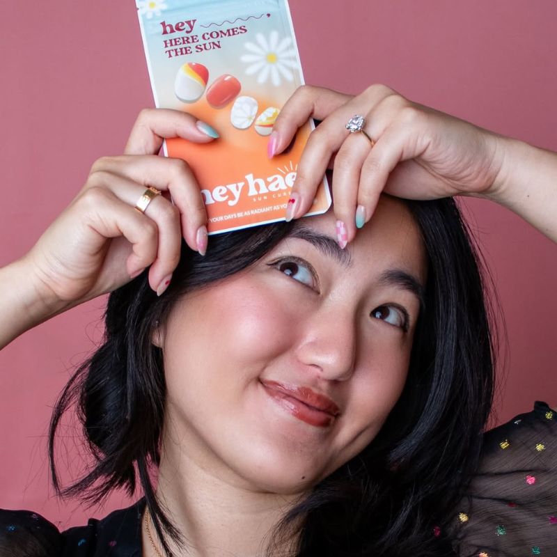Hey, Here Comes The Sun - Heyhae - sun sured gel nail stickers