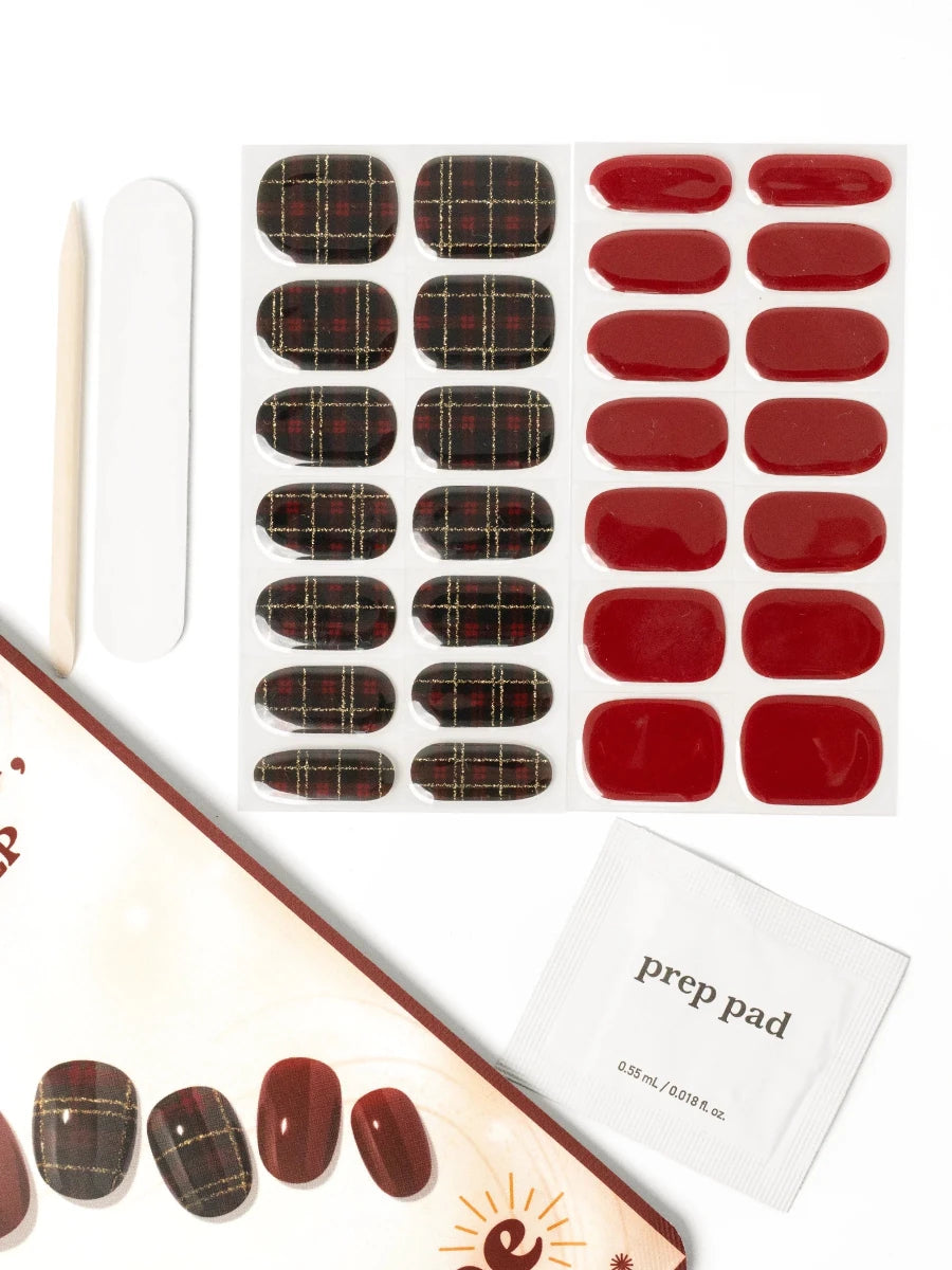 Hey, Holiday Prep - Heyhae - sun sured gel nail stickers
