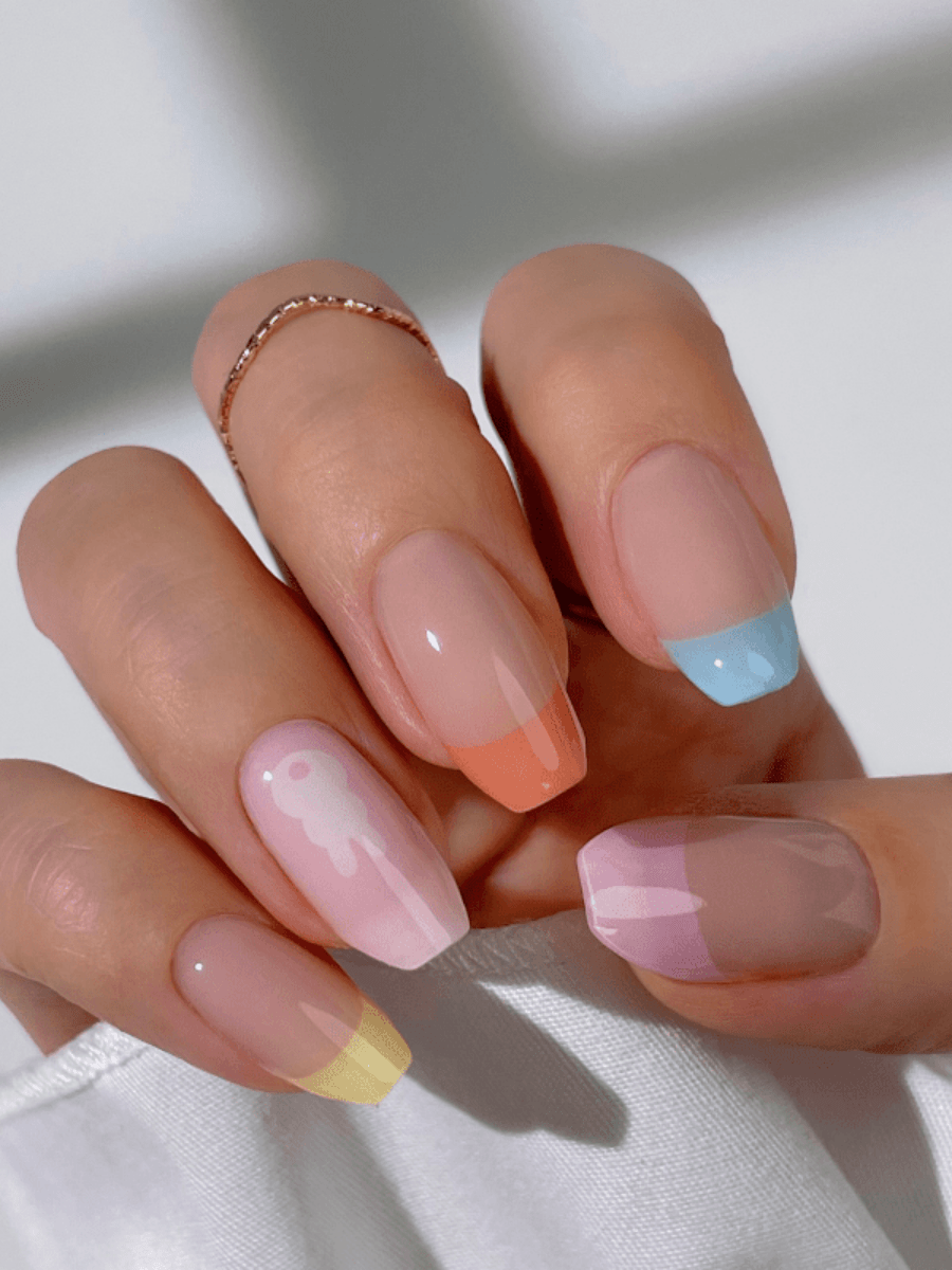 Hey, Hoppin’ Pretty - Heyhae - sun sured gel nail stickers