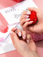 Hey, Hugs & Kisses - Heyhae - sun sured gel nail stickers