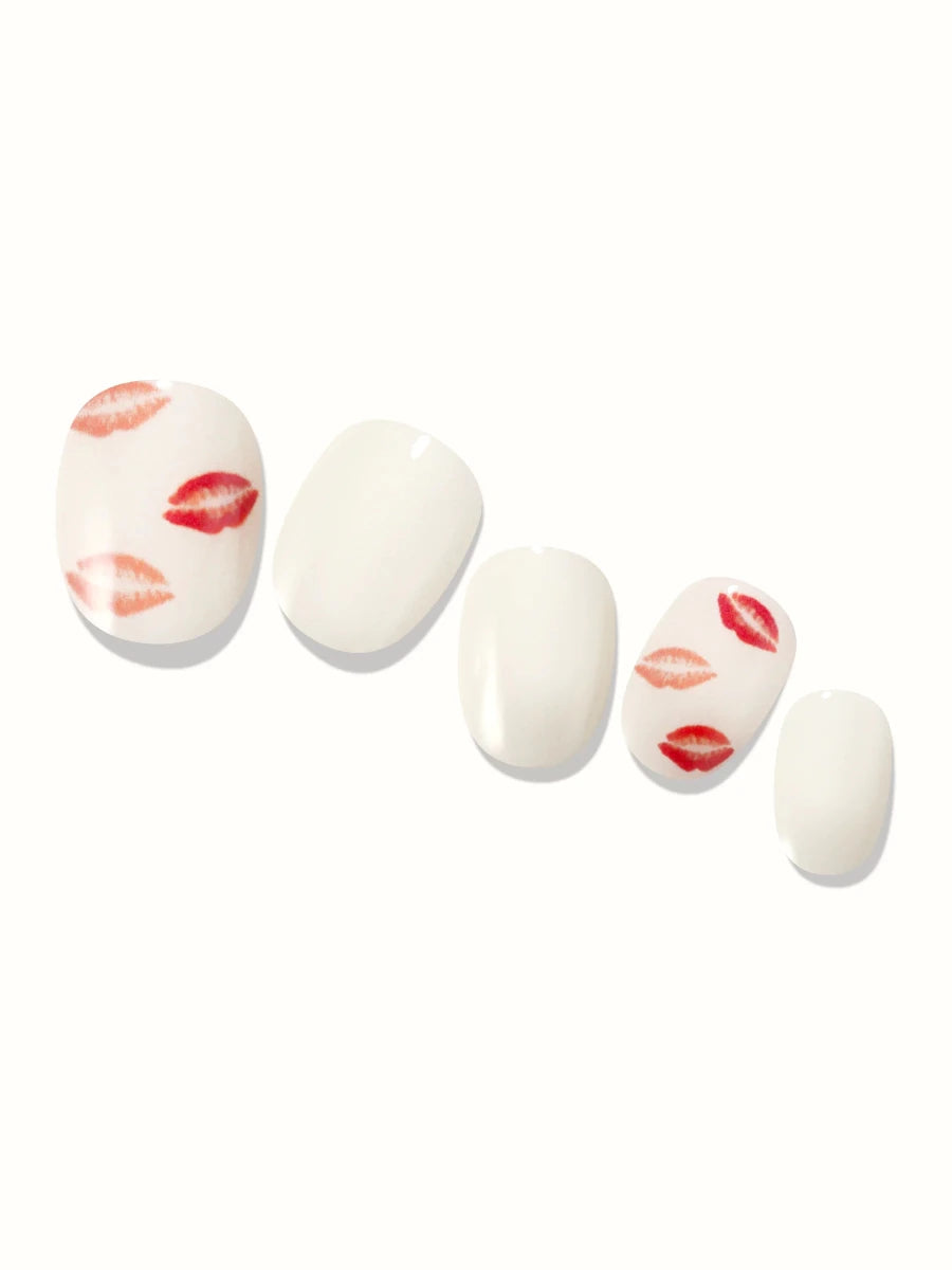 Hey, Hugs & Kisses - Heyhae - sun sured gel nail stickers