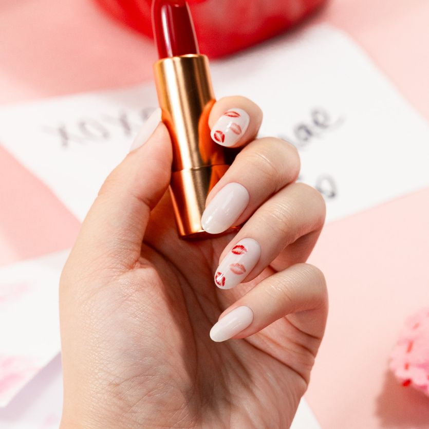 Hey, Hugs & Kisses - Heyhae - sun sured gel nail stickers