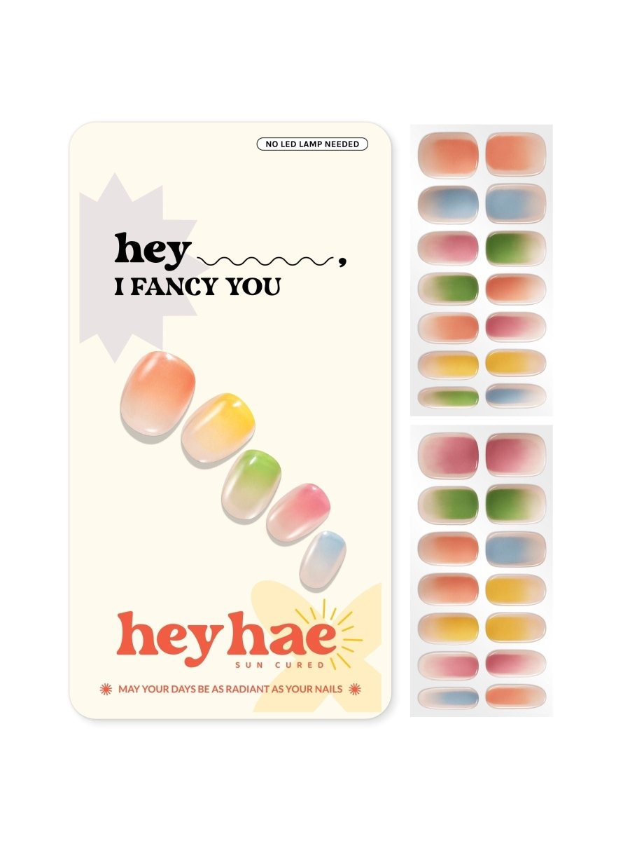 Hey, I Fancy You - Heyhae - sun sured gel nail stickers