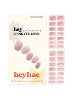 Hey, I Pink It's Love - Heyhae - sun sured gel nail stickers