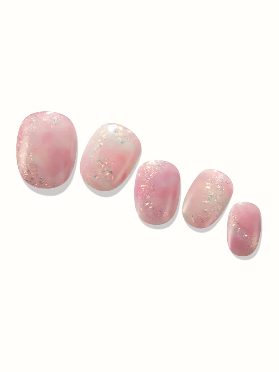 Hey, I Pink It's Love - Heyhae - sun sured gel nail stickers