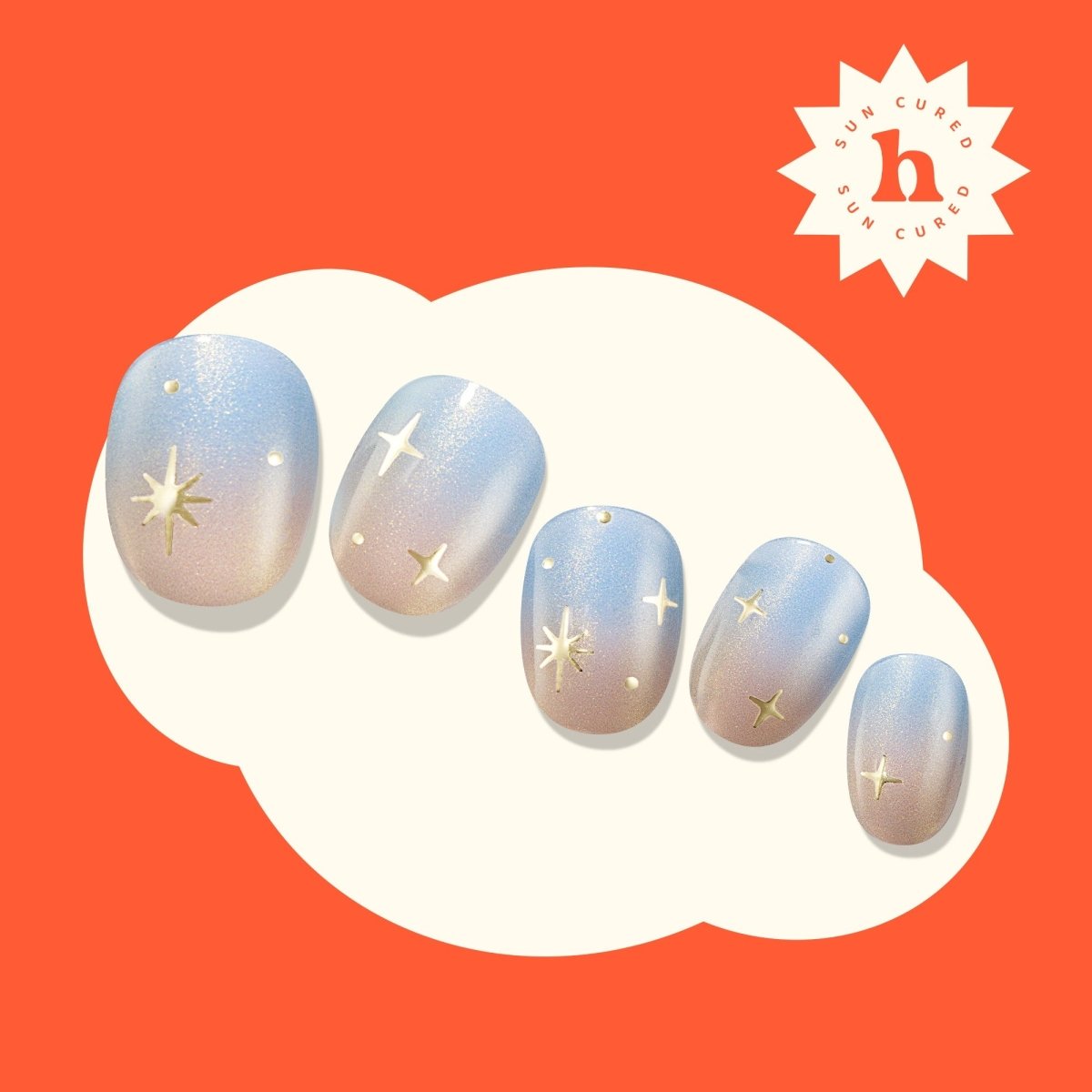 Hey, Icy Queen - Heyhae - sun sured gel nail stickers