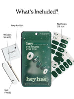Hey, I’m Pining For You - Heyhae - sun sured gel nail stickers