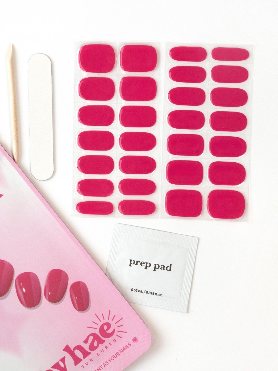 Hey, In My Pink Era - Heyhae - sun sured gel nail stickers