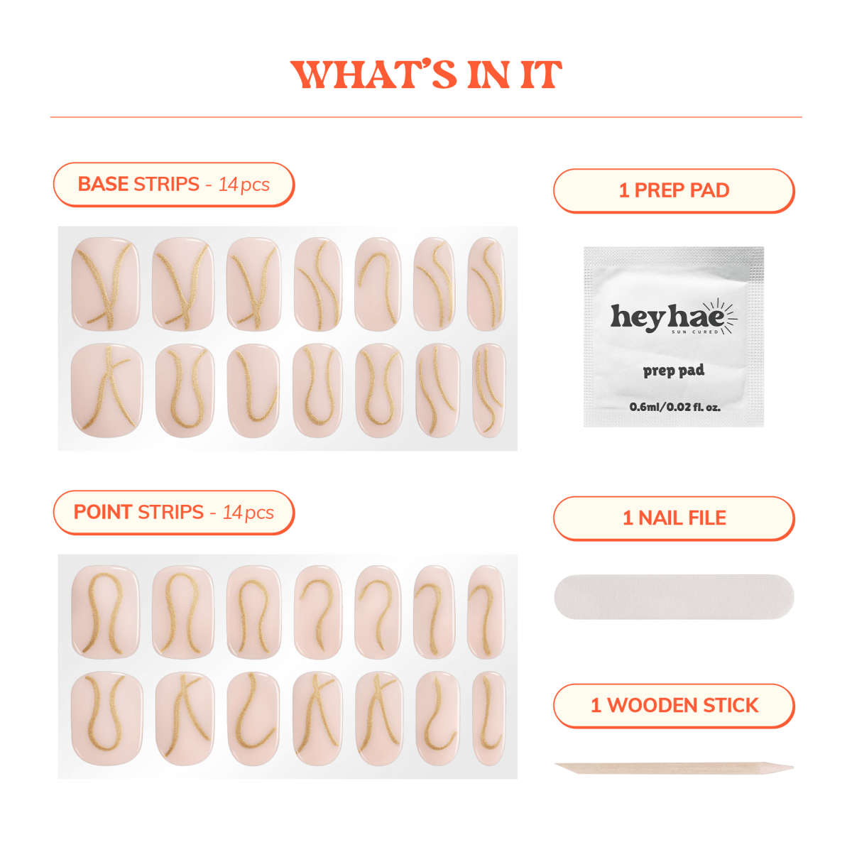 Hey, Infinity and Beyond - Heyhae - sun sured gel nail stickers