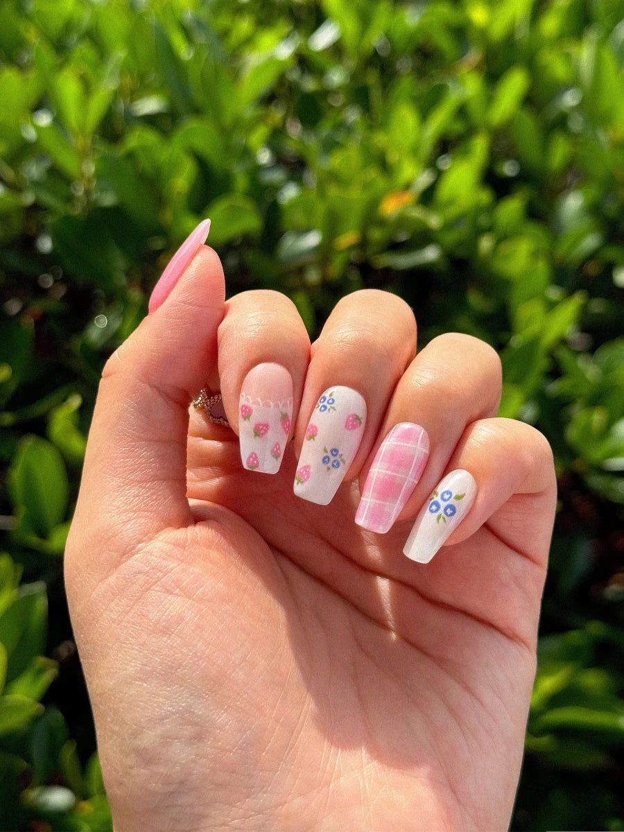 Hey, It's Berrylicious - Heyhae - sun sured gel nail stickers