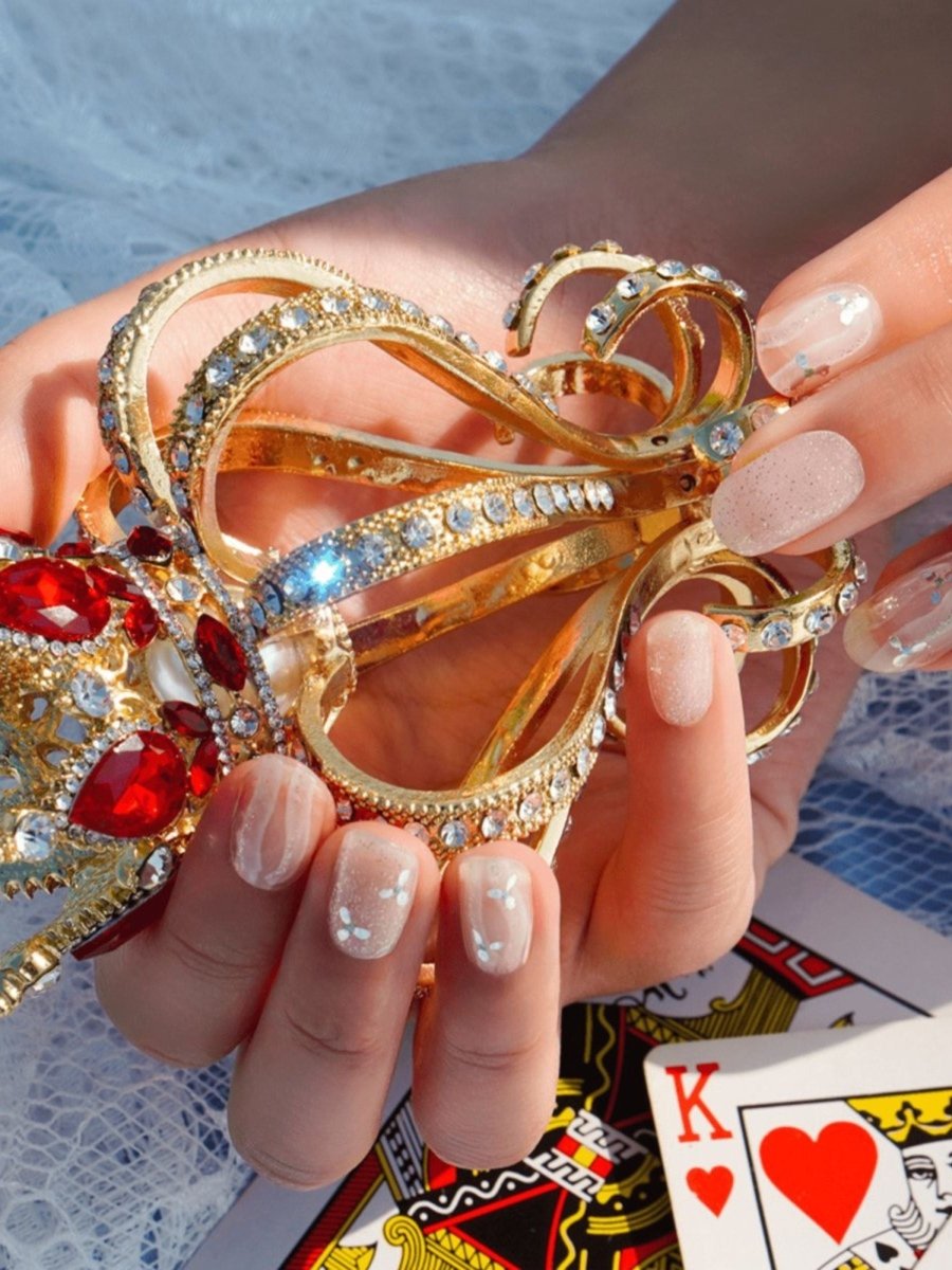 Hey, It's Enchanted Glow - Heyhae - sun sured gel nail stickers