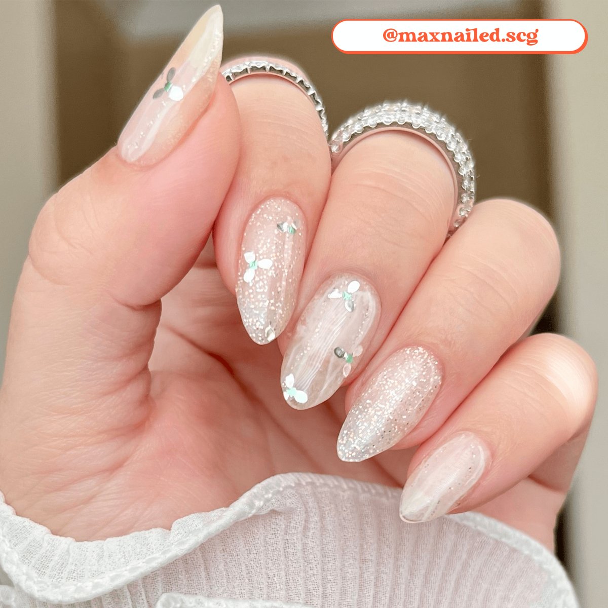 Hey, It's Enchanted Glow - Heyhae - sun sured gel nail stickers