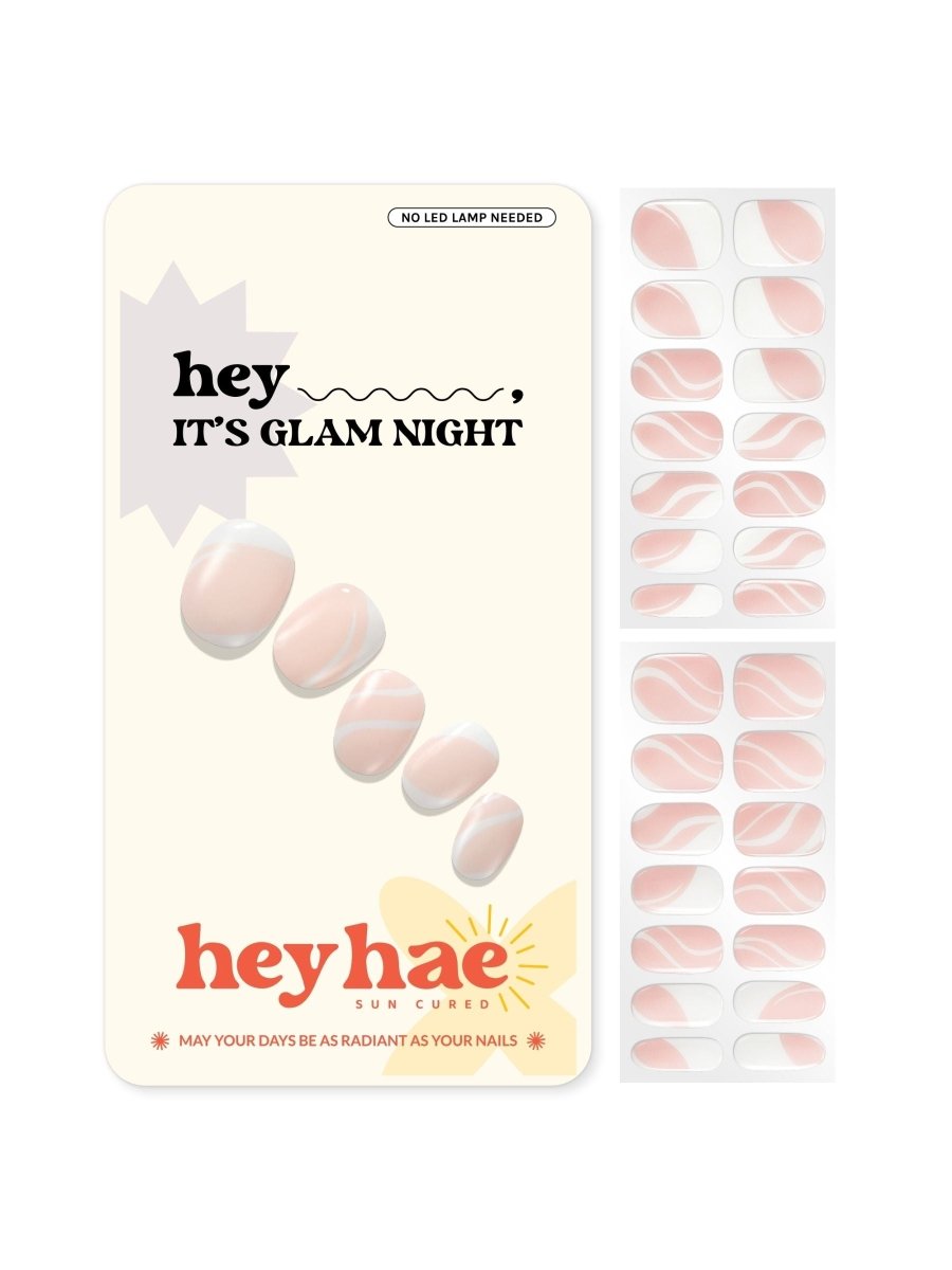 Hey, It's Glam Night - Heyhae - sun sured gel nail stickers