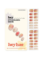 Hey, It's Golden Hour - Heyhae - sun sured gel nail stickers