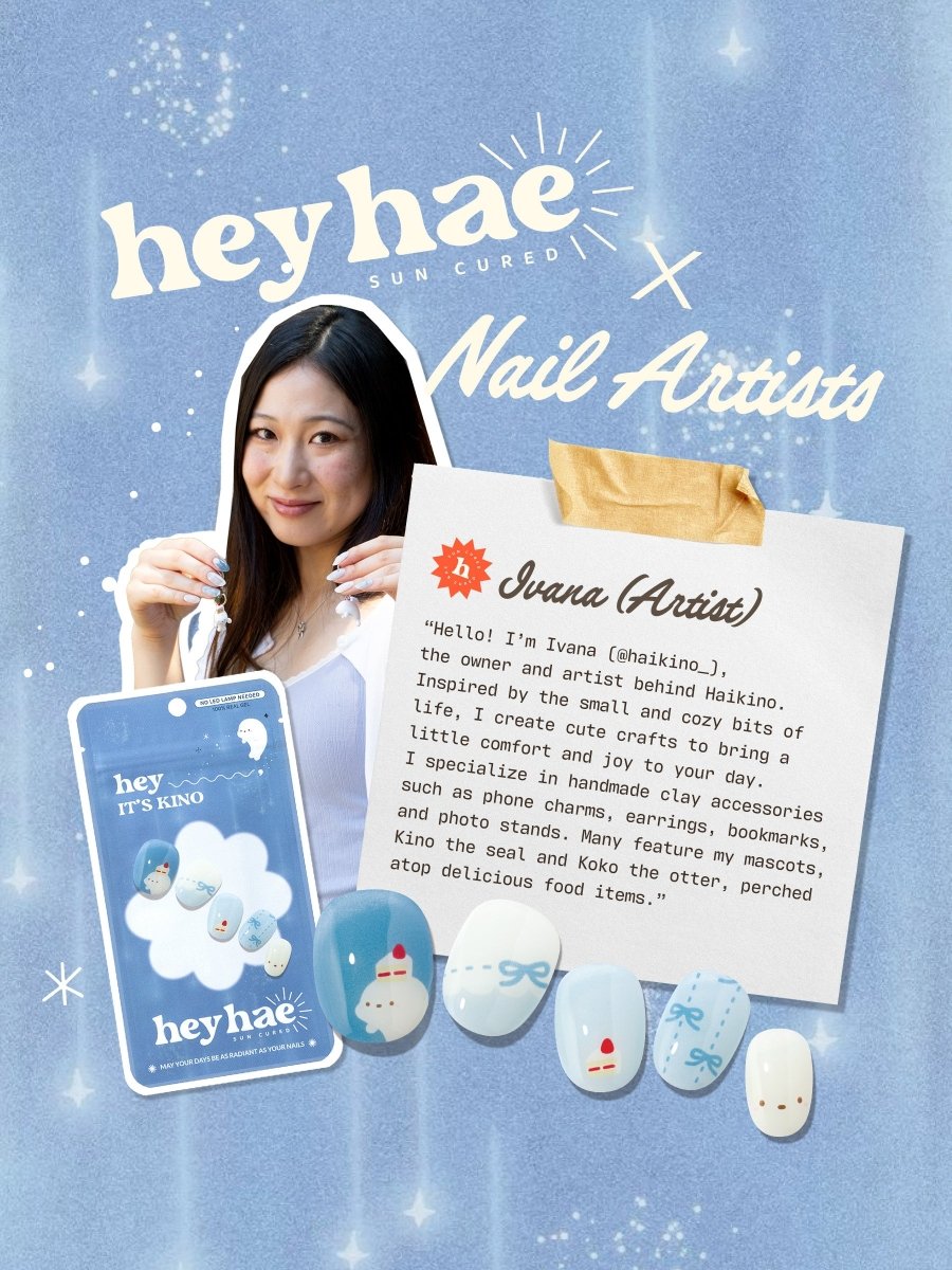 Hey, It’s Kino - Heyhae - sun sured gel nail stickers