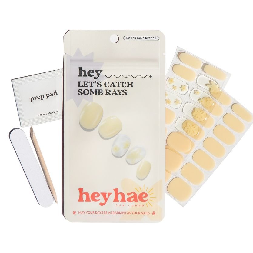 Hey, Let's Catch Some Rays - Heyhae - sun sured gel nail stickers