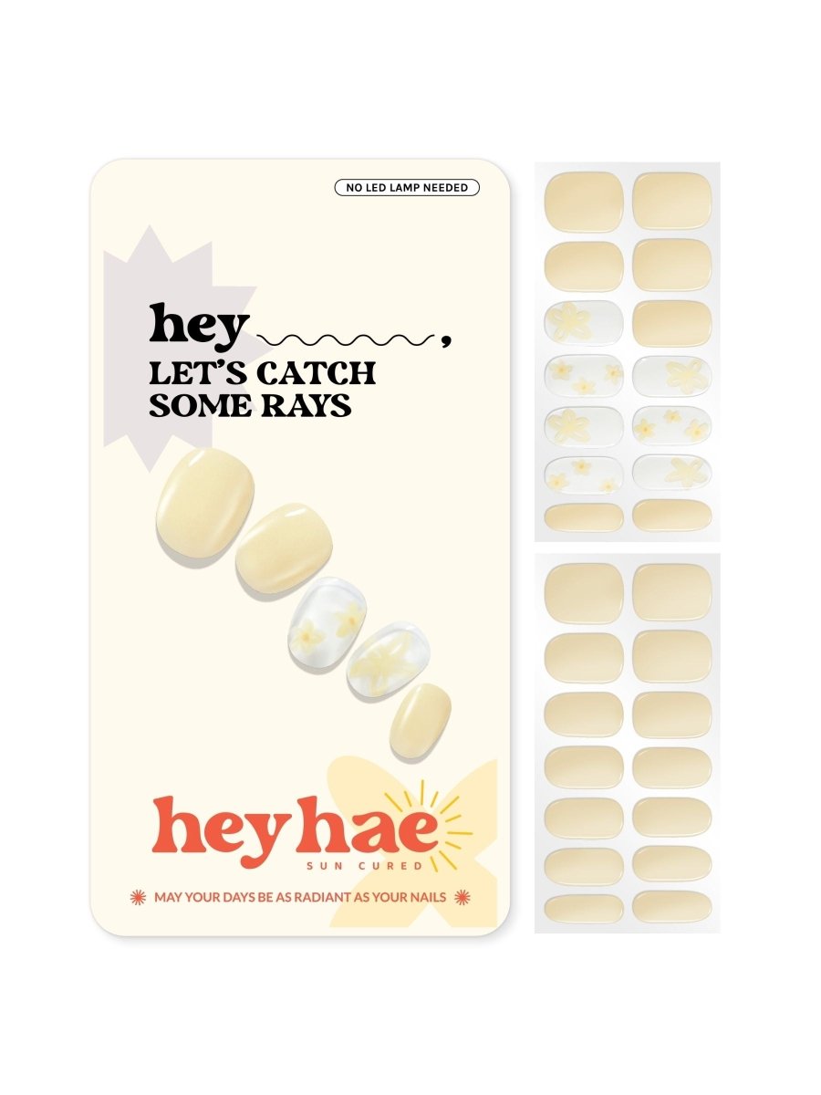 Hey, Let's Catch Some Rays - Heyhae - sun sured gel nail stickers