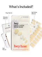 Hey, Let's Catch Some Rays - Heyhae - sun sured gel nail stickers
