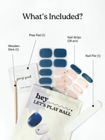 Hey, Let's Play Ball - Heyhae - sun sured gel nail stickers