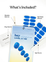 Hey, Look at me - Heyhae - sun sured gel nail stickers