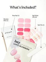 Hey, Love Blossom - Heyhae - sun sured gel nail stickers