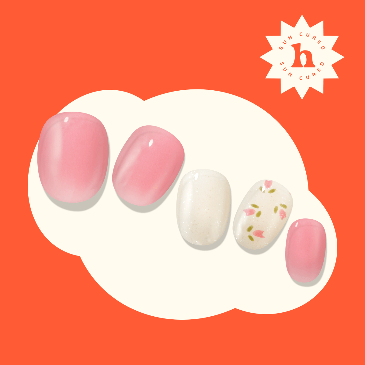 Hey, Love Me, Love Me Not - Heyhae - sun sured gel nail stickers
