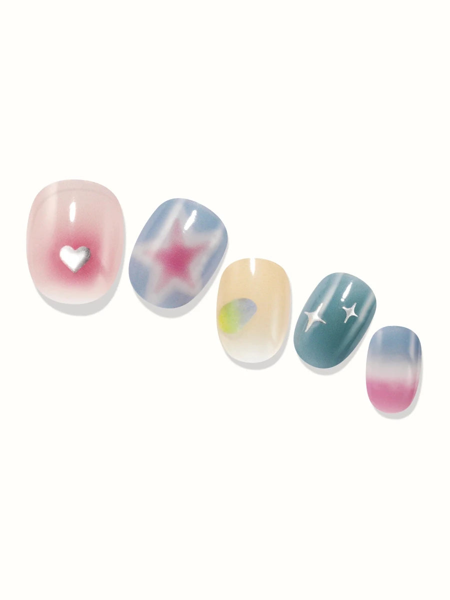 Hey, Love Your Energy - Heyhae - sun sured gel nail stickers