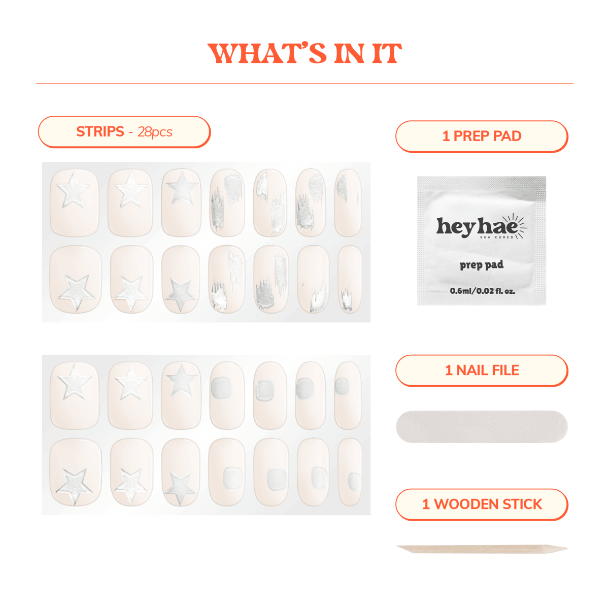 Hey, Lunch & Pictures? - Heyhae - sun sured gel nail stickers