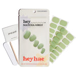Hey, Matcha Girly - Heyhae - sun sured gel nail stickers