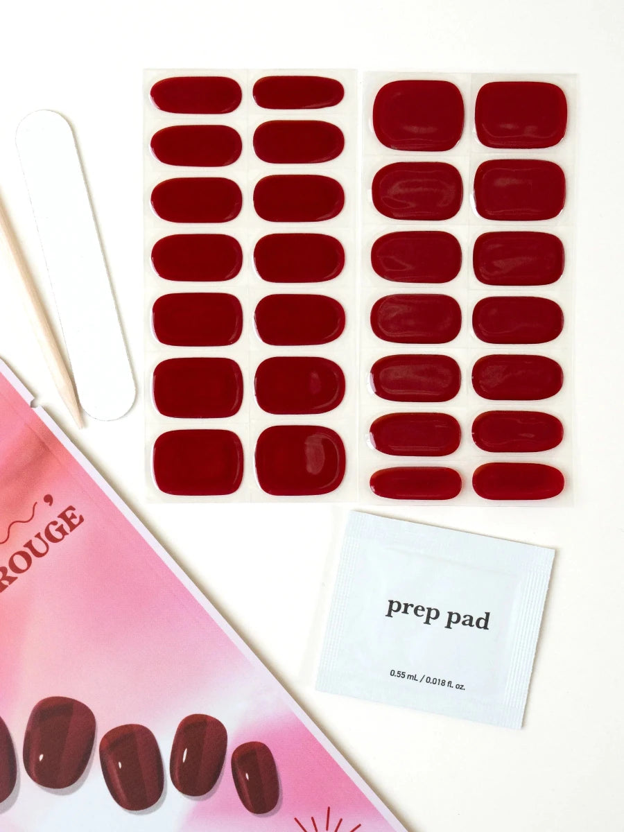 Hey, Midnight Rouge - Heyhae - sun sured gel nail stickers