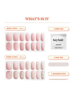 Hey, Miss u to Infinity - Heyhae - sun sured gel nail stickers