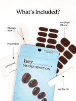 Hey, Mood: Spot on - Heyhae - sun sured gel nail stickers